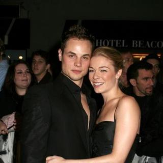 Dean Sheremet;LeAnn Rimes; in Walk The Line New York Premiere - Arrivals