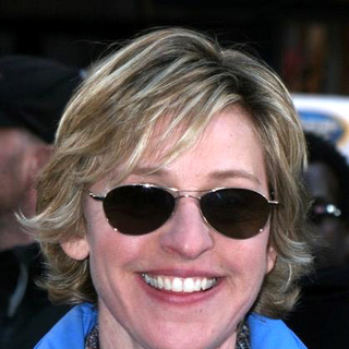 Ellen Degeneres; in Ellen Degeneres and Usher Tape Here New York City Segment In Times Square