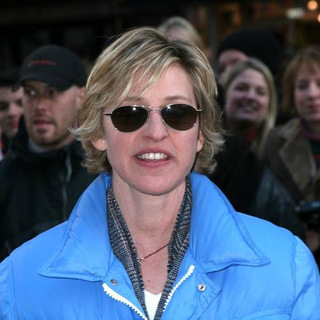 Ellen Degeneres; in Ellen Degeneres and Usher Tape Here New York City Segment In Times Square