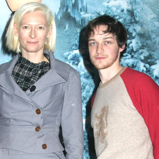 Tilda Swinton;James McAvoy; in The Chronicles of Narnia: The Lion, The Witch and The Wardrobe Book Rading and Signing
