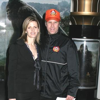 Will Ferrell;Viveca Paulin; in King Kong New York World Premiere - Inside Arrivals