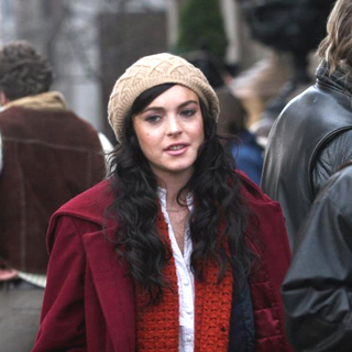 Lindsay Lohan; in Lindsay Lohan and Jared Leto on Location for Chapter 27 - January 21, 2006