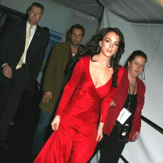 Lindsay Lohan; in Olympus Fashion Week Fall 2006 - Heart Truth Red Dress Collection Show