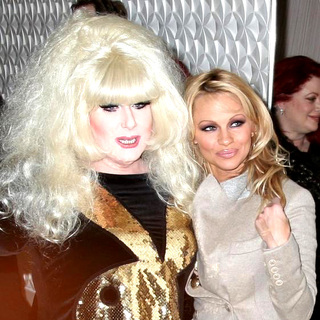 Pamela Anderson; in Olympus Fashion Week Fall 2006 - Pamela Anderson Hosts the PETA Party
