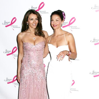 Ashley Judd;Elizabeth Hurley; in Very Hot Pink Party for Breat Cancer Research