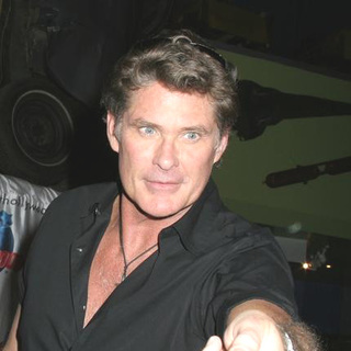 David Hasselhoff; in David Hasselhauf Promotes Click at Planet Hollywood