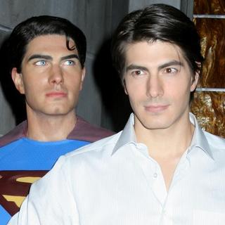 Brandon Routh; in Brandon Routh Unveils Superman Wax Figure At Madame Tussaud's