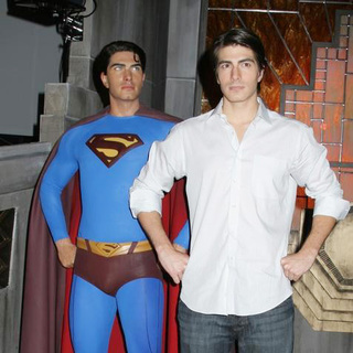 Brandon Routh; in Brandon Routh Unveils Superman Wax Figure At Madame Tussaud's