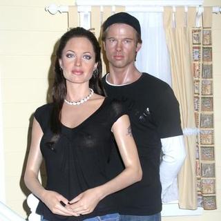 Angelina Jolie, Brad Pitt in Shiloh Nouvel Jolie Pitt Immortalized in Wax at Madame Tussauds New York