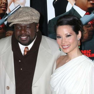 Cedric the Entertainer;Lucy Liu; in Code Name The Cleaner New York Premiere