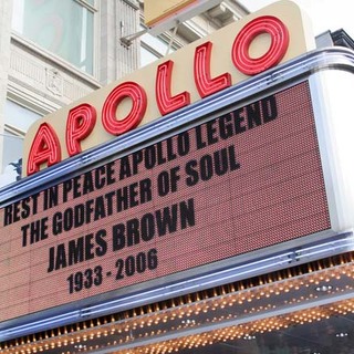 James Brown; in Memorial Service for James Brown at the Apollo Theatre
