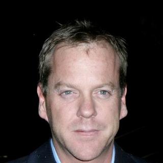 Kiefer Sutherland; in Elton John's 60th Birthday Party