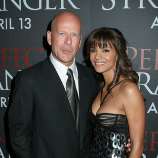 Halle Berry;Bruce Willis; in Perfect Stranger Movie Premiere in New York