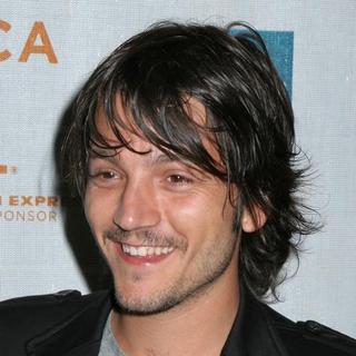 Diego Luna in Chavez Press Conference presented by the Tribeca Film Festival - Arrivals