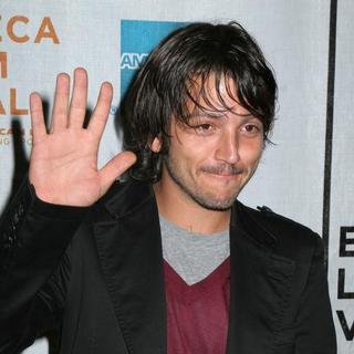 Diego Luna in Chavez Press Conference presented by the Tribeca Film Festival - Arrivals