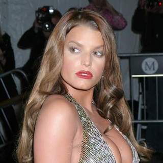 Jessica Simpson; in Poiret, King of Fashion - Costume Institute Gala at The Metropolitan Museum of Art - Arrivals