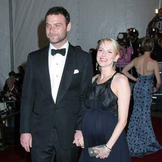 Naomi Watts;Liev Schreiber; in Poiret, King of Fashion - Costume Institute Gala at The Metropolitan Museum of Art - Arrivals
