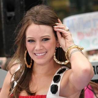 Hilary Duff; in Hilary Duff Performs Live on NBC's The Today Show Toyota Concert Series