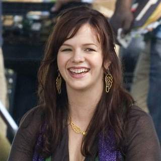 Amber Tamblyn; in Filming Scene From Sisterhood Of The Traveling Pants 2