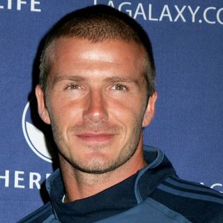 David Beckham; in Press Conference with David Beckham and Los Angeles Galaxy Head Coach Frank Yallop - August 17, 2007