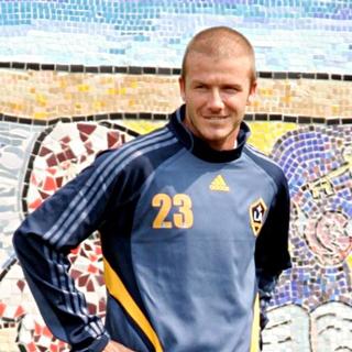 David Beckham; in David Beckham Youth Soccer Clinic - August 17, 2007