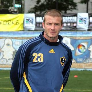 David Beckham; in David Beckham Youth Soccer Clinic - August 17, 2007