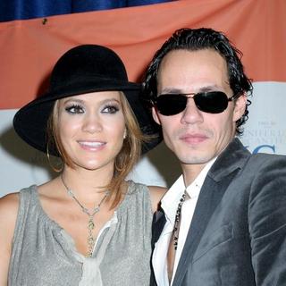Marc Anthony;Jennifer Lopez in ING Presents Kick-Off 'En Concierto' Tour at PS36 Union Port School