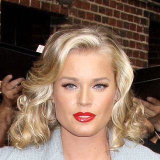 Rebecca Romijn; in The Late Show with David Letterman - October 17, 2007