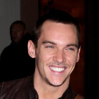 Jonathan Rhys-Meyers; in Jay-Z, Jonathan Rhys Meyers and Reena Hammer at MTV's TRL on November 12, 2007