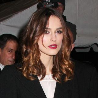 Keira Knightley; in "Atonement" Screening Hosted by The Cinema Society and Chanel Beaute - Arrivals