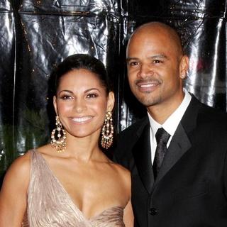 Salli Richardson;Dondre Whitfield; in "I Am Legend" New York Premiere - Arrivals