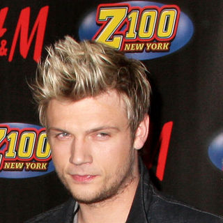 Nick Carter in Z100 Jingle Ball 2007 - Press Room