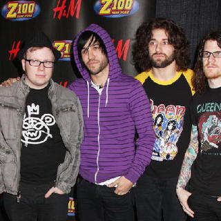 Fall Out Boy in Z100 Jingle Ball 2007 - Press Room