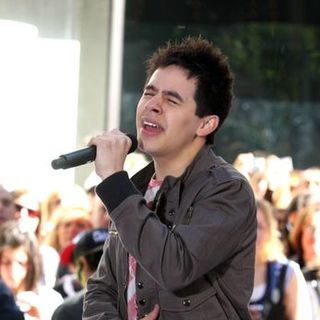 David Archuleta; in David Cook and David Archuleta Perform on NBC's "Today" Show Morning Concert Series