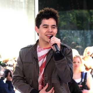 David Archuleta; in David Cook and David Archuleta Perform on NBC's "Today" Show Morning Concert Series