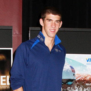 Michael Phelps Promotes the Visa Grant for Early Swimming Program at the McBurney YMCA