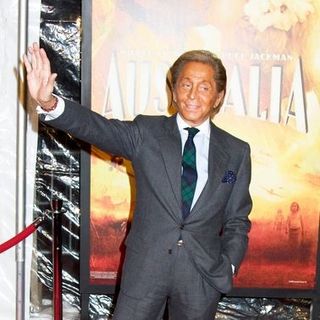 Valentino; in "Australia" New York City Premiere - Arrivals