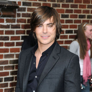 Zac Efron; in The Late Show with David Letterman - April 13, 2009 - Arrivals