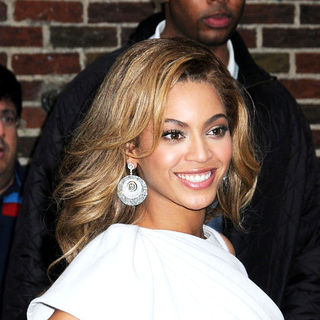 Beyonce Knowles; in The Late Show with David Letterman - April 22, 2009 - Arrivals