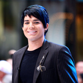 Adam Lambert; in 2009 American Idol Winner and Runnerup in Concert on NBC's "Today Show" - May 28, 2009