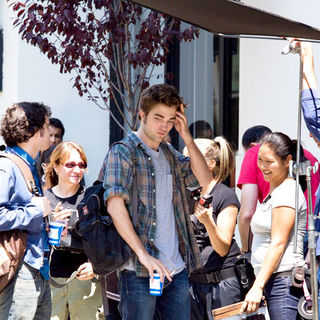 Robert Pattinson; in "Remember Me" Movie Filming on Location in New York on June 15, 2009