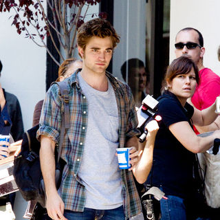 Robert Pattinson; in "Remember Me" Movie Filming on Location in New York on June 15, 2009