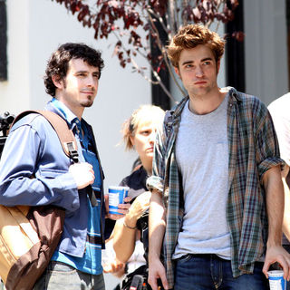 Robert Pattinson; in "Remember Me" Movie Filming on Location in New York on June 15, 2009