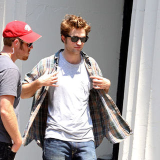 Robert Pattinson; in "Remember Me" Movie Filming on Location in New York on June 15, 2009