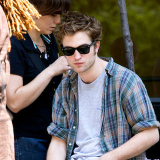 Robert Pattinson; in "Remember Me" Movie Filming on Location in New York on June 15, 2009