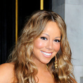 Mariah Carey; in Mariah Carey on the Set of Her New Music Video "Obsessed" at the Plaza Hotel in New York