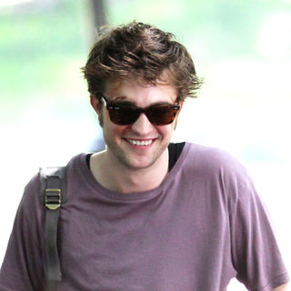 Robert Pattinson; in Robert Pattinson Filming "Remember Me" in Central Park on June 30, 2009