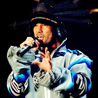 Jamiroquai; in Volvic Lovebox Weekender in Victoria Park