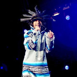 Jamiroquai; in Volvic Lovebox Weekender in Victoria Park
