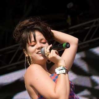 Lily Allen; in Get Loaded Concert in the Park Festival